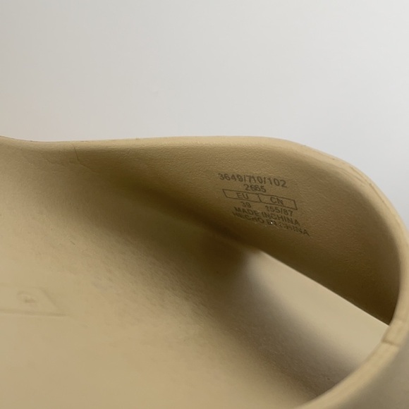 Zara Chunky Oversized Platform Slides Y2K Size 9 - Picture 6 of 9